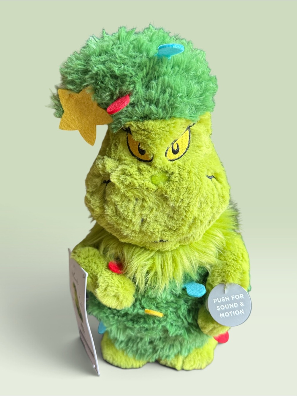 Hallmark Dr. Seuss's How the Grinch Stole Christmas! Animated Plush with Sound